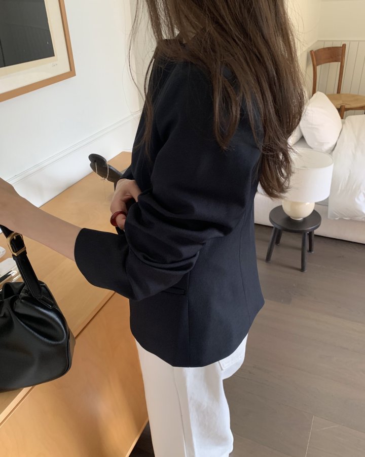 Something Else - Korean Women Fashion - #momslook - Hepburn Line Jacket - 6
