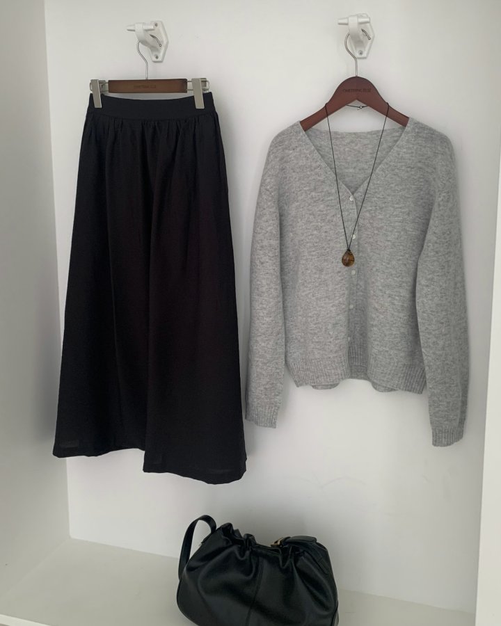 Something Else - Korean Women Fashion - #momslook - Looming Wholegarment Cardigan - 8