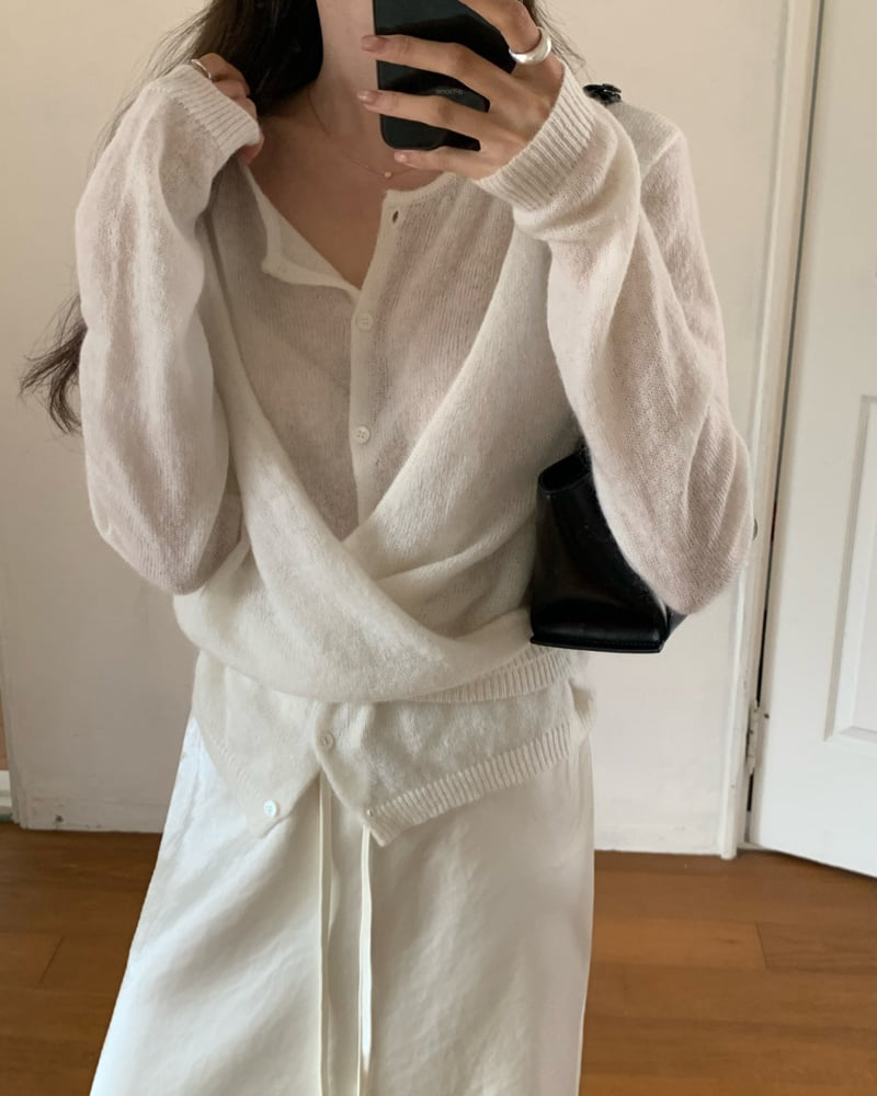 Something Else - Korean Women Fashion - #pursuepretty - Melbourne Wrap Cardigan - 2