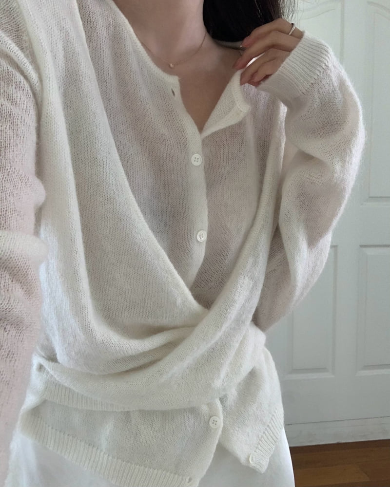 Something Else - Korean Women Fashion - #thatsdarling - Melbourne Wrap Cardigan - 6