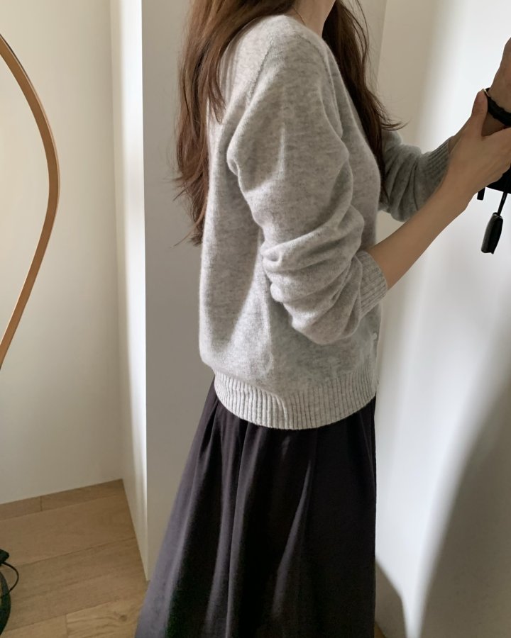 Something Else - Korean Women Fashion - #thelittlethings - Looming Wholegarment Cardigan - 3