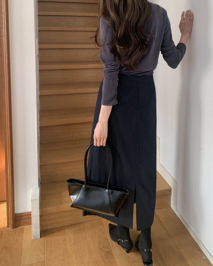 Something Else - Korean Women Fashion - #womensfashion - Meringue Scarf Shirring Tee - 10