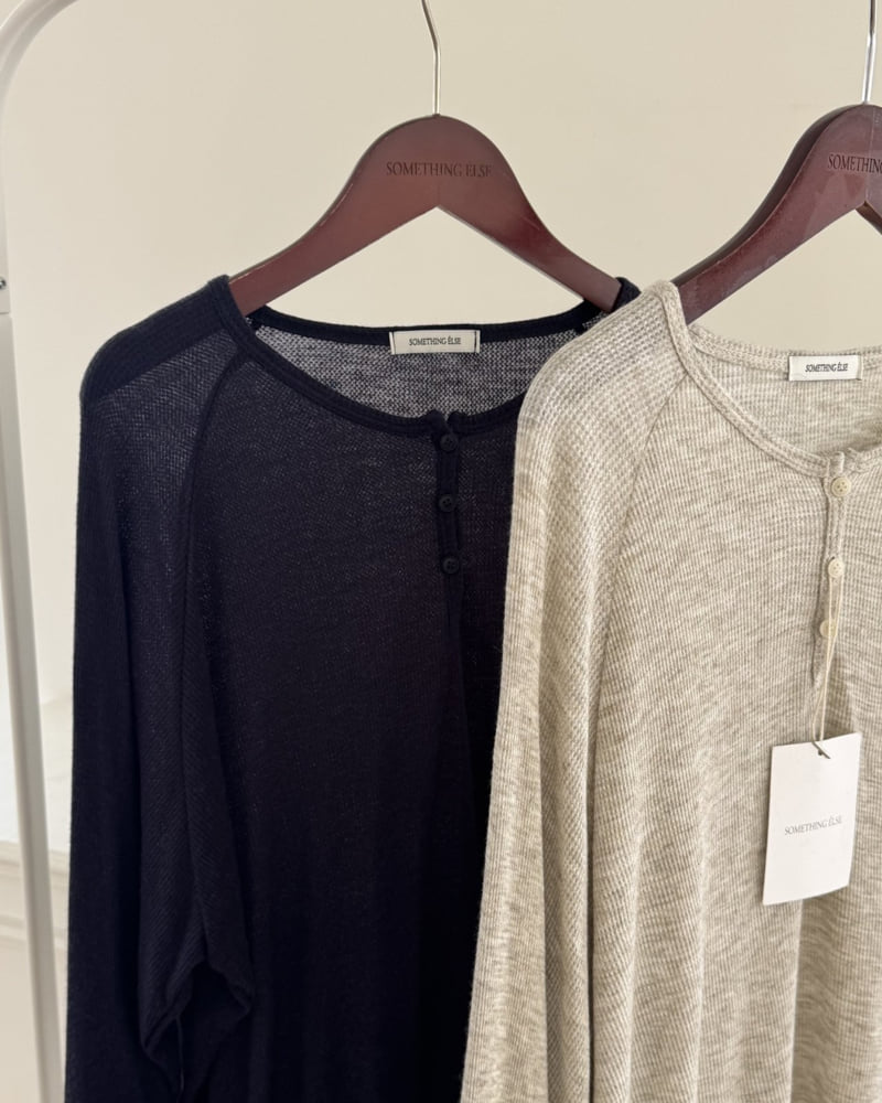 Something Else - Korean Women Fashion - #womensfashion - Senz Waffle Sweatshirt - 11
