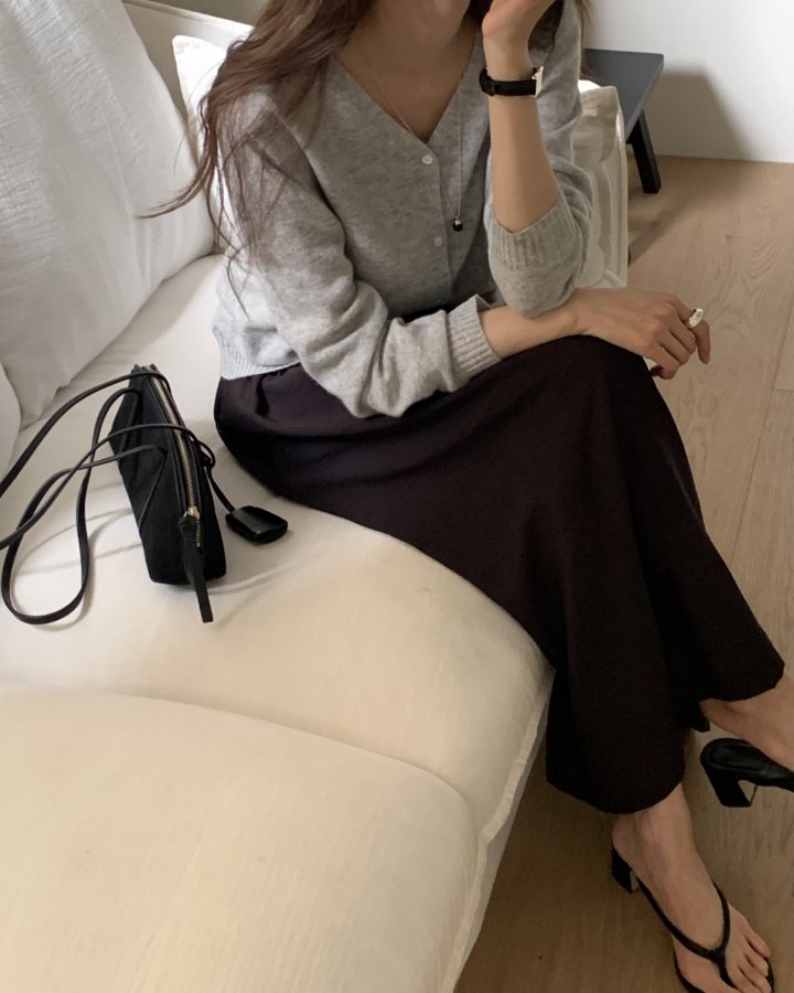 Something Else - Korean Women Fashion - #womensfashion - Looming Wholegarment Cardigan - 5