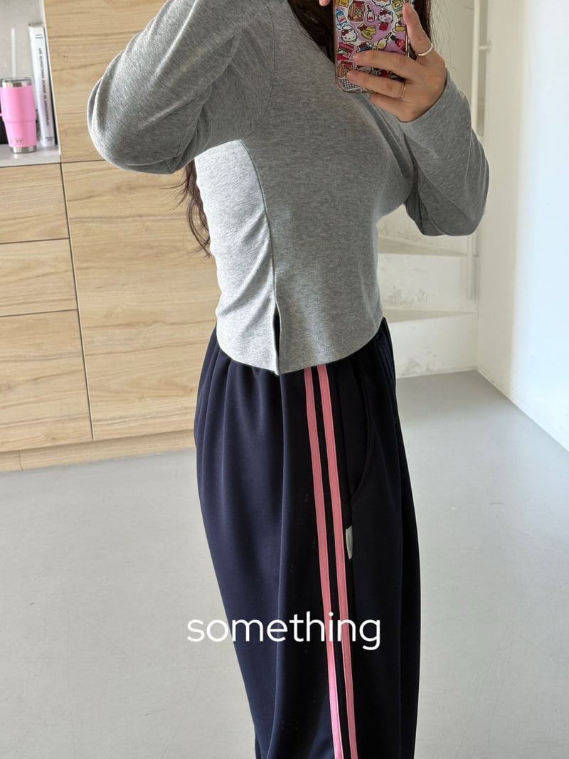 Something - Korean Women Fashion - #momslook - Genie Tee - 11