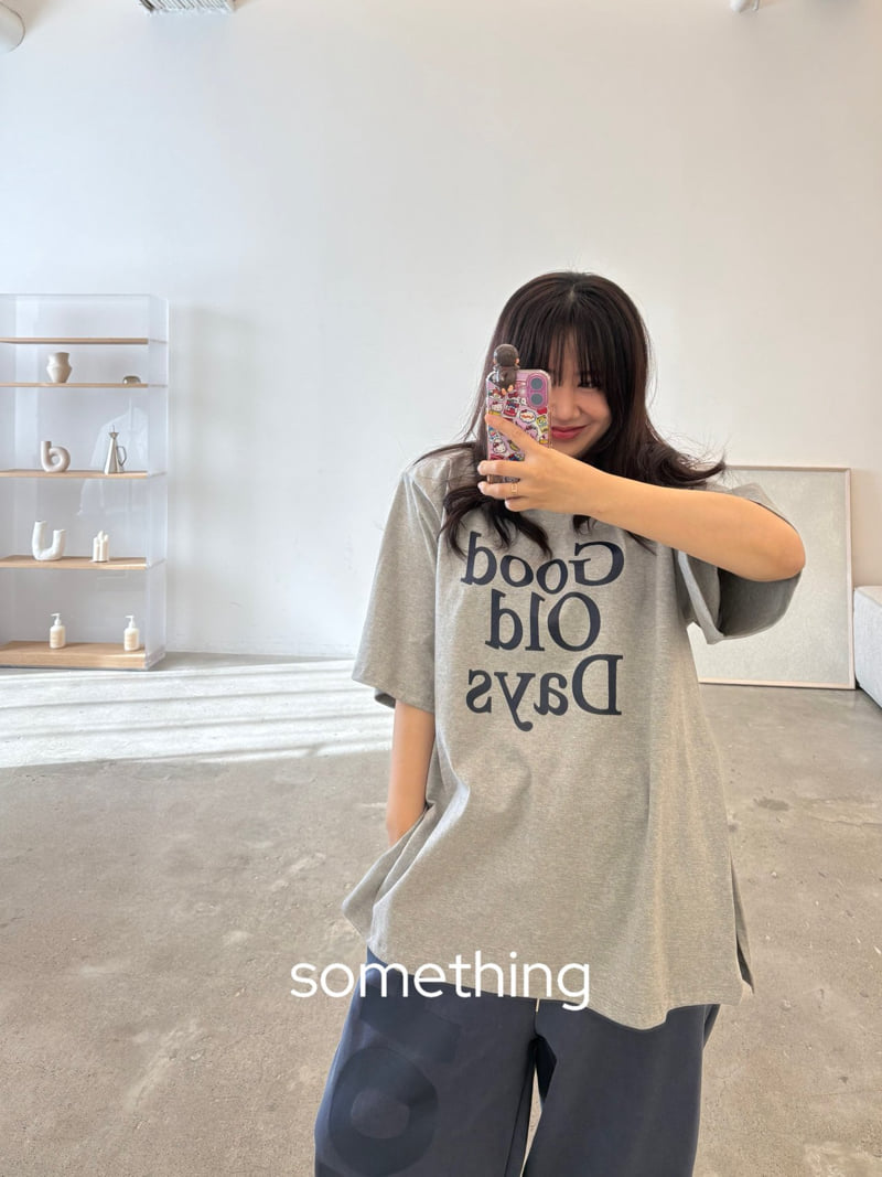 Something - Korean Women Fashion - #momslook - Days Tee - 10