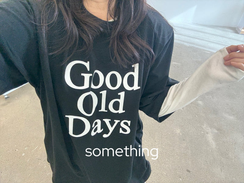 Something - Korean Women Fashion - #momslook - Days Tee - 12