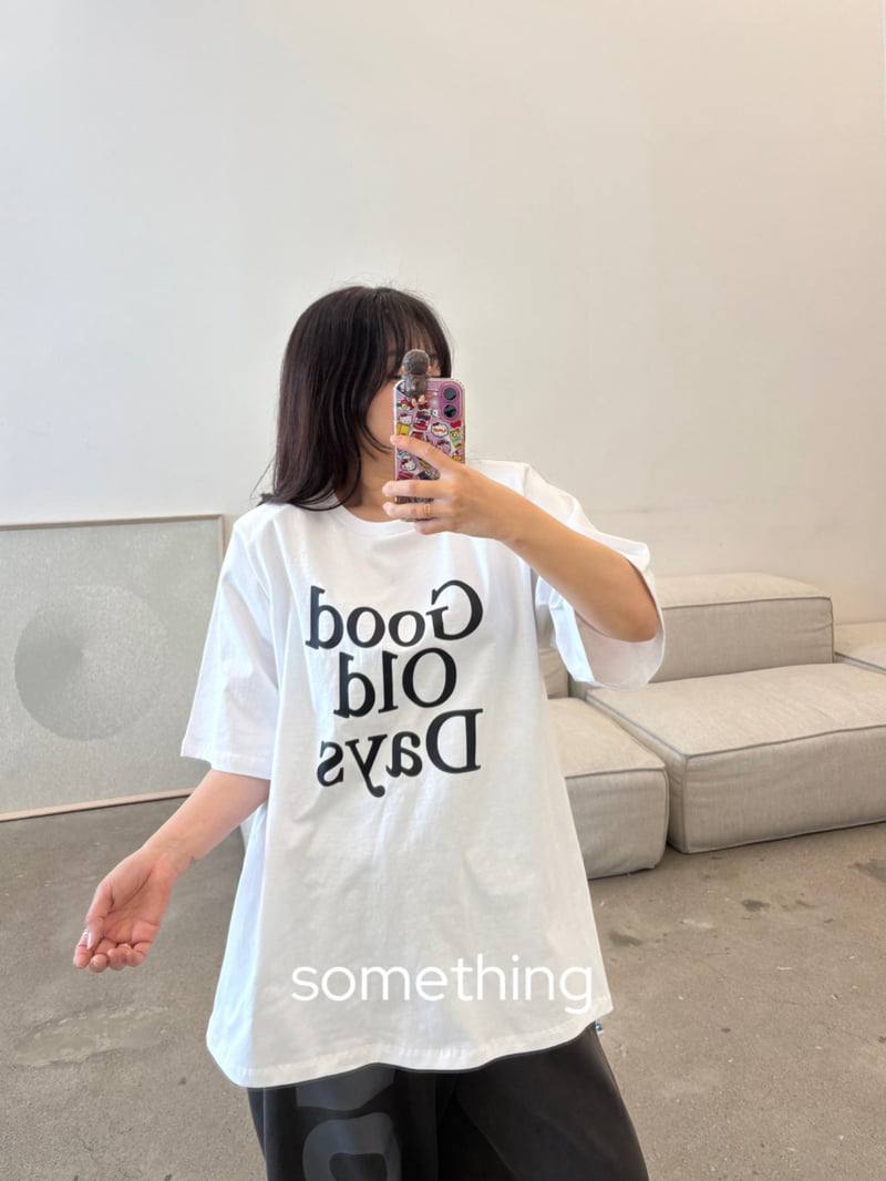 Something - Korean Women Fashion - #momslook - Days Tee - 8