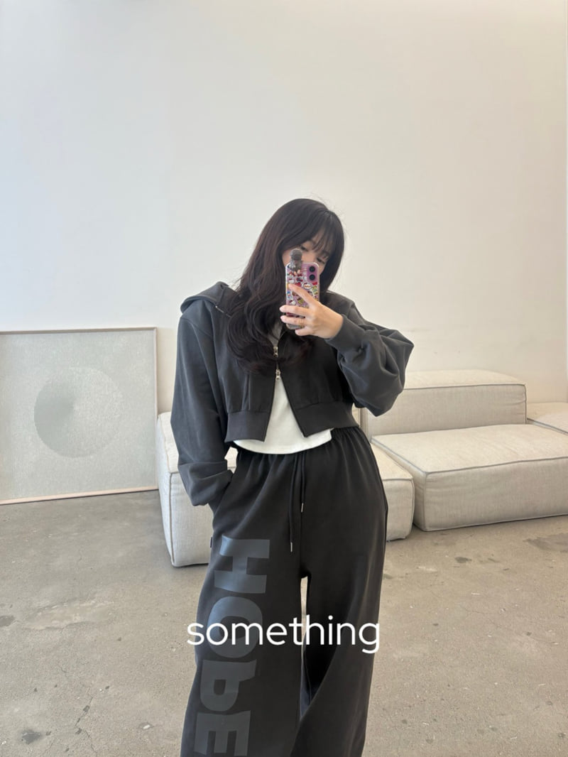 Something - Korean Women Fashion - #momslook - Hope Zip-Up Hoodie - 7