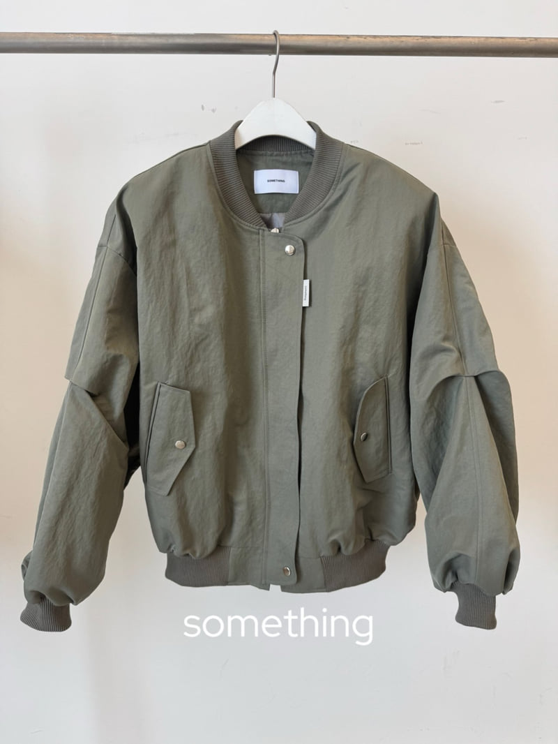 Something - Korean Women Fashion - #momslook - Park Flight Jacket - 3