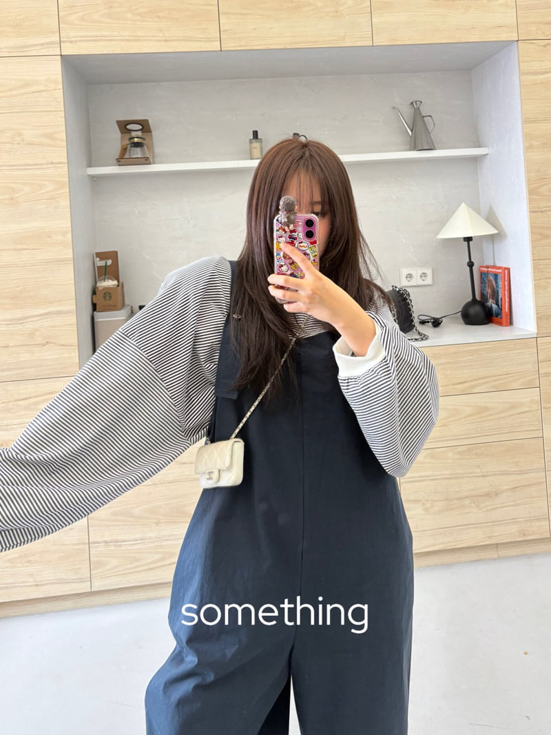Something - Korean Women Fashion - #momslook - Name Overall Pants - 10