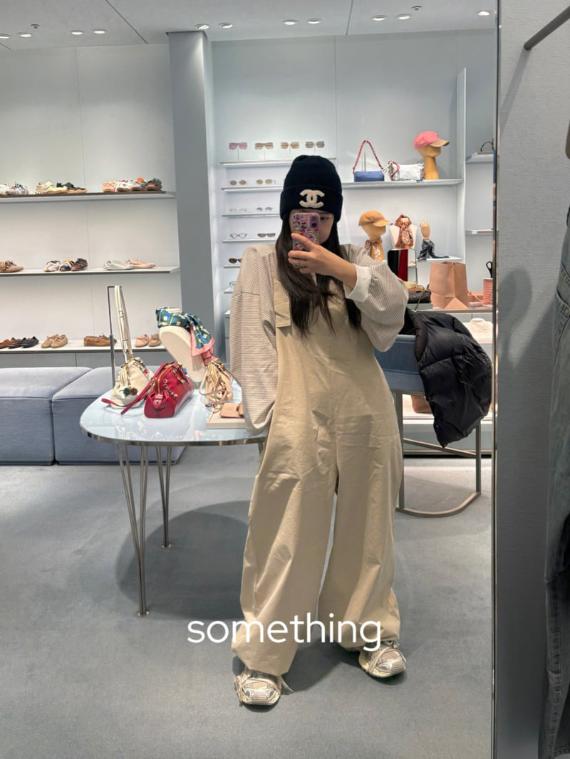Something - Korean Women Fashion - #momslook - Name Overall Pants - 6