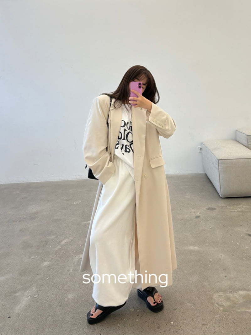 Something - Korean Women Fashion - #momslook - Maxi Long Coat - 12