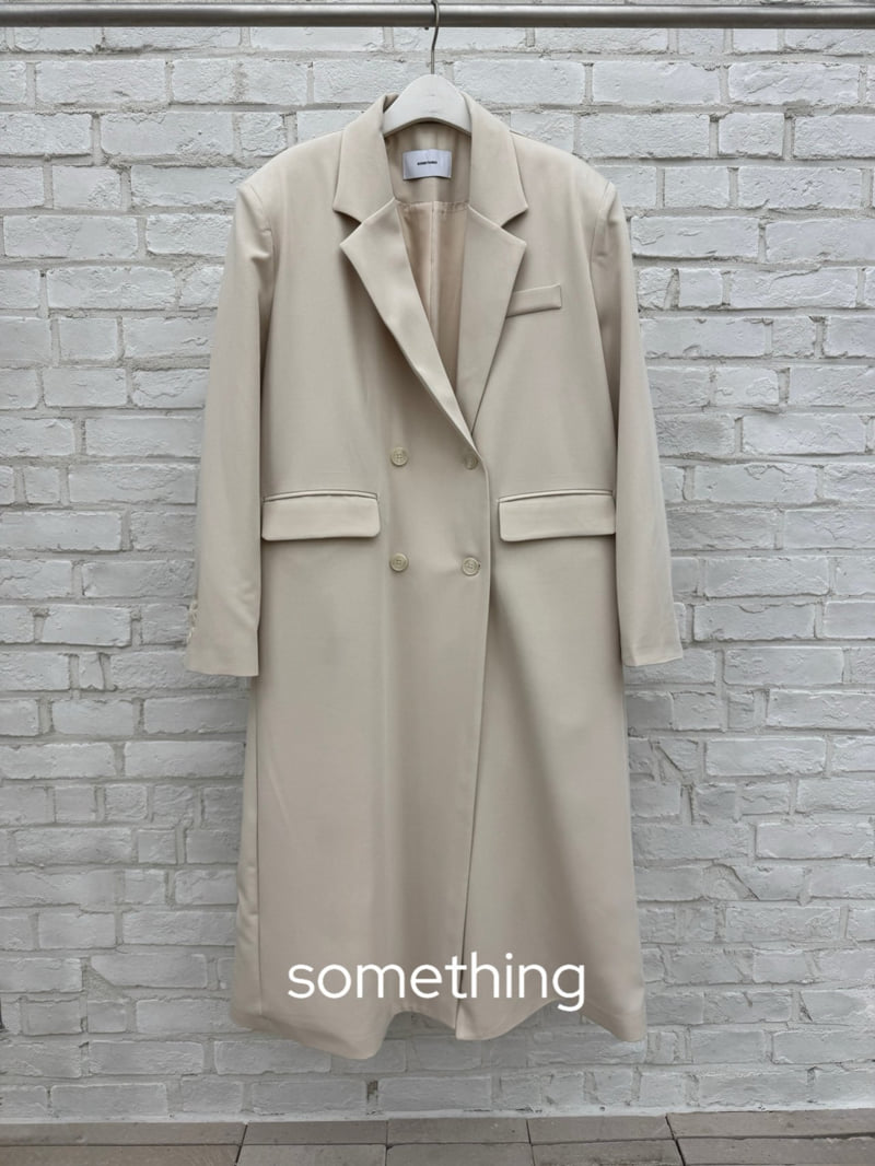 Something - Korean Women Fashion - #momslook - Maxi Long Coat - 2