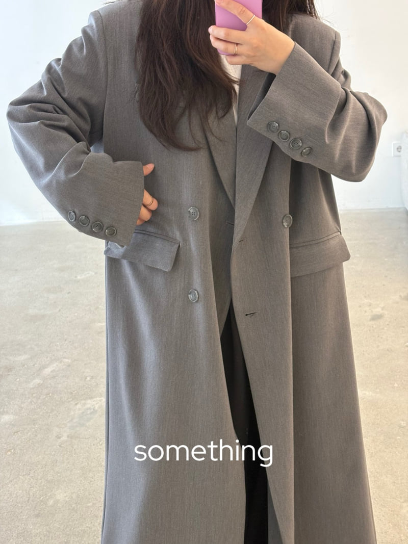 Something - Korean Women Fashion - #momslook - Maxi Long Coat - 6