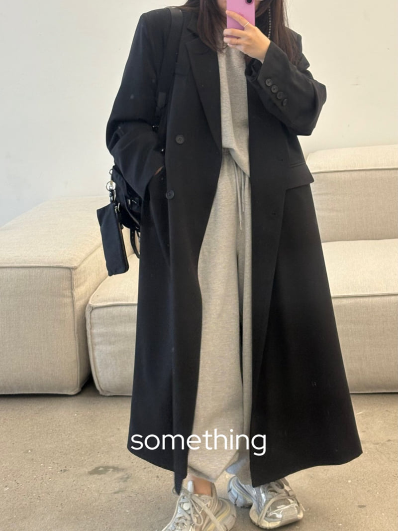 Something - Korean Women Fashion - #momslook - Maxi Long Coat - 8