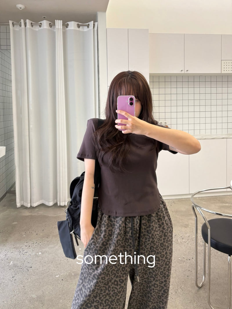 Something - Korean Women Fashion - #momslook - Edition Tee - 9