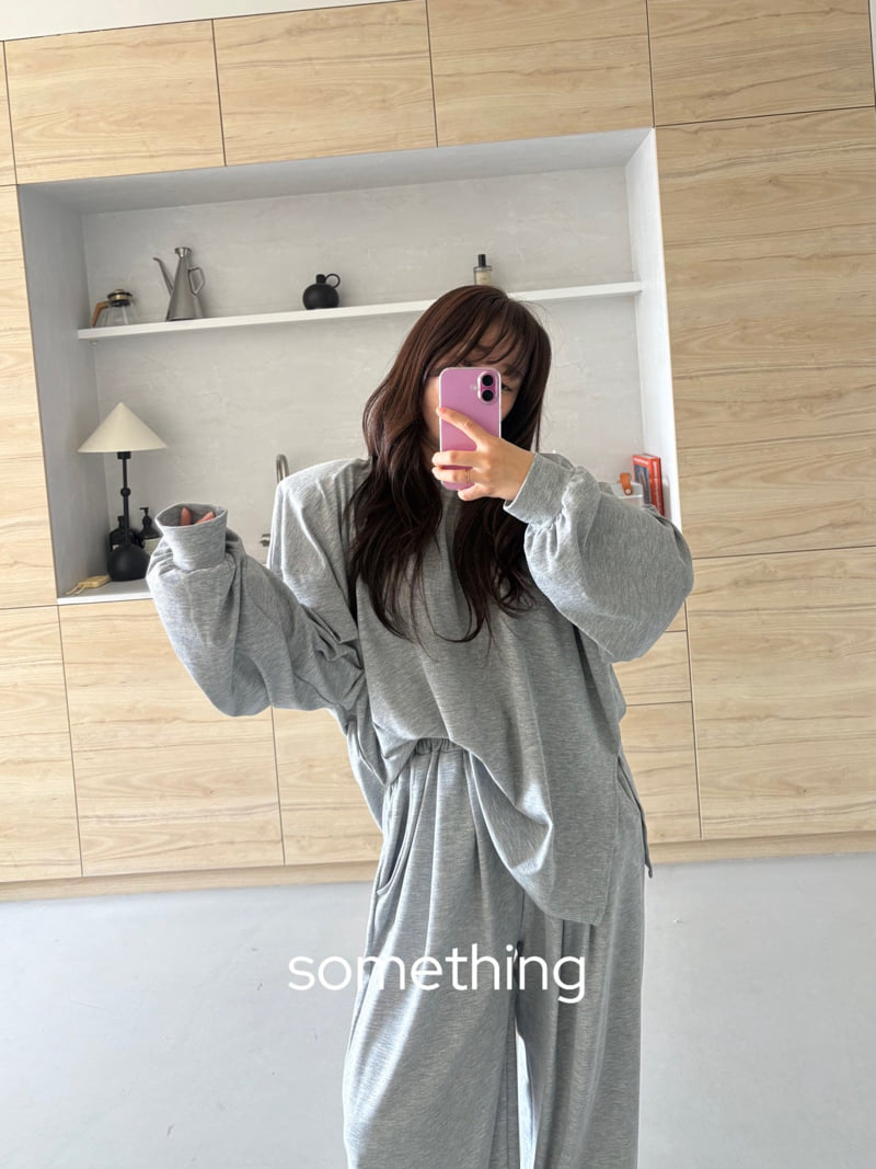 Something - Korean Women Fashion - #momslook - Odd Tee - 5