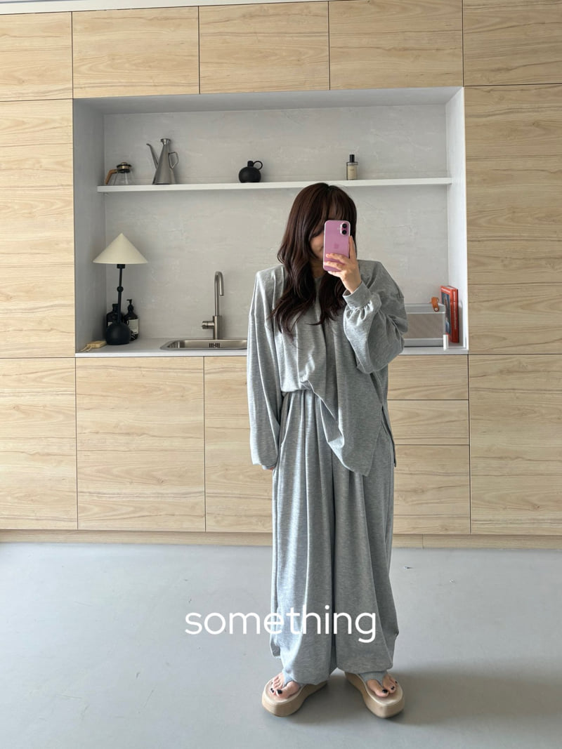 Something - Korean Women Fashion - #momslook - Odd Tee - 6