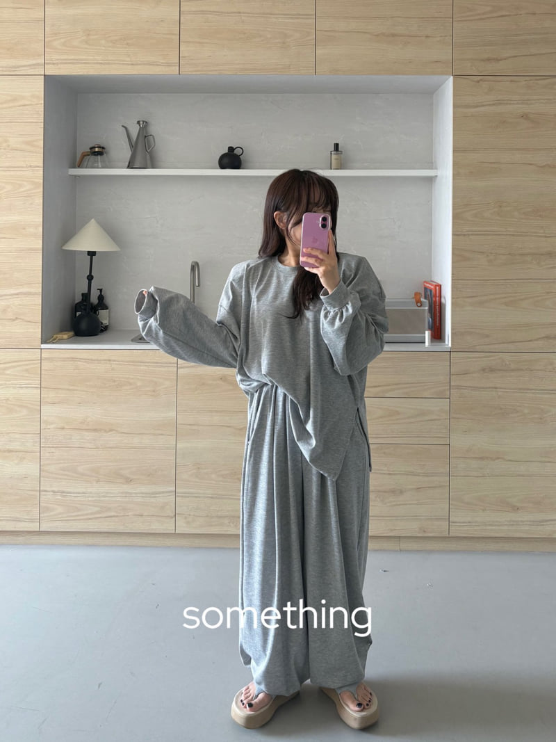 Something - Korean Women Fashion - #momslook - Odd Tee - 7