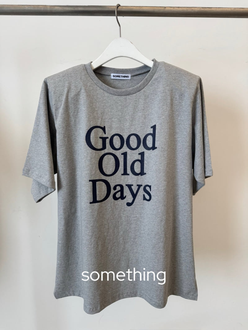 Something - Korean Women Fashion - #shopsmall - Days Tee - 4