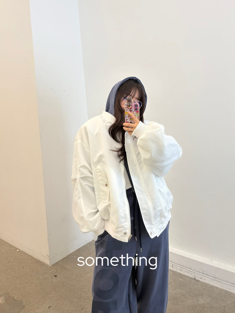 Something - Korean Women Fashion - #momslook - Park Flight Jacket - 4