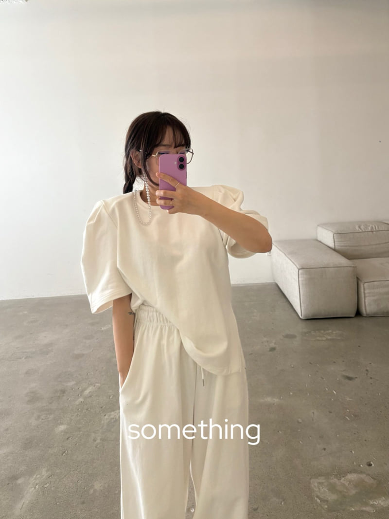 Something - Korean Women Fashion - #womensfashion - Kain Tee - 8