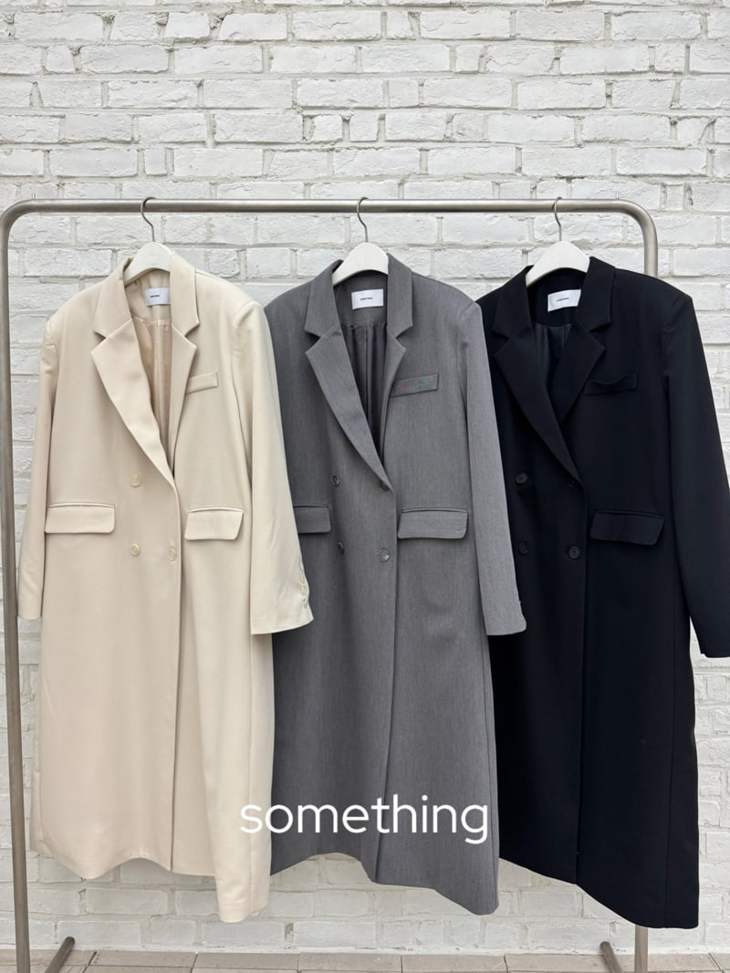 Something - Korean Women Fashion - #womensfashion - Maxi Long Coat