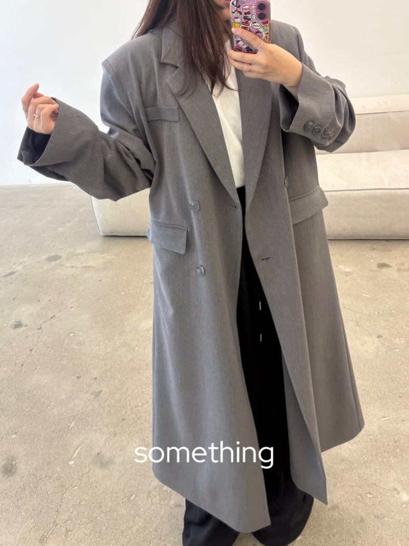 Something - Korean Women Fashion - #womensfashion - Maxi Long Coat - 5