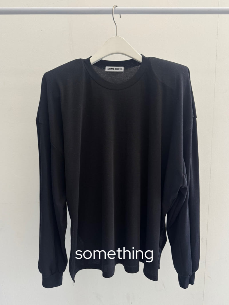 Something - Korean Women Fashion - #momslook - Odd Tee - 4