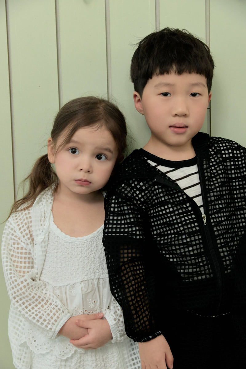 Stella & K - Korean Children Fashion - #Kfashion4kids - Mesh Hood Jumper - 2
