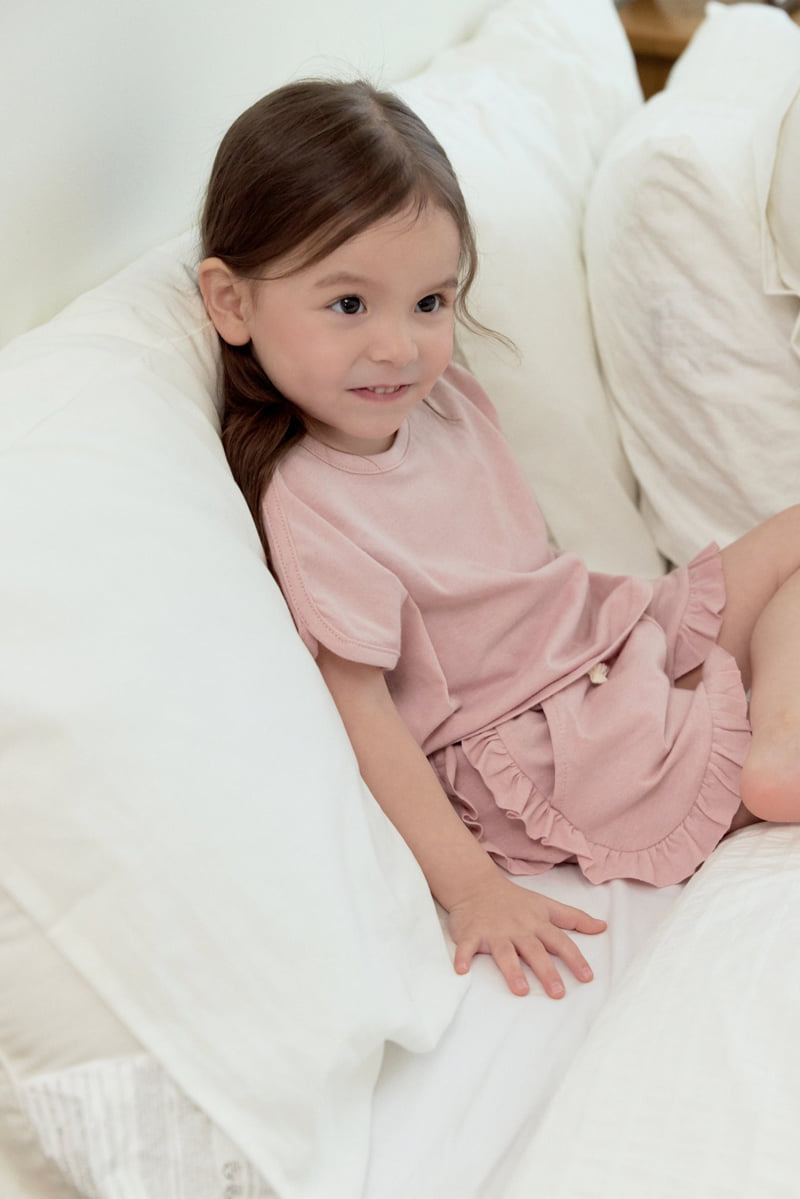 Stella & K - Korean Children Fashion - #kidzfashiontrend - Frill Lap Set - 4