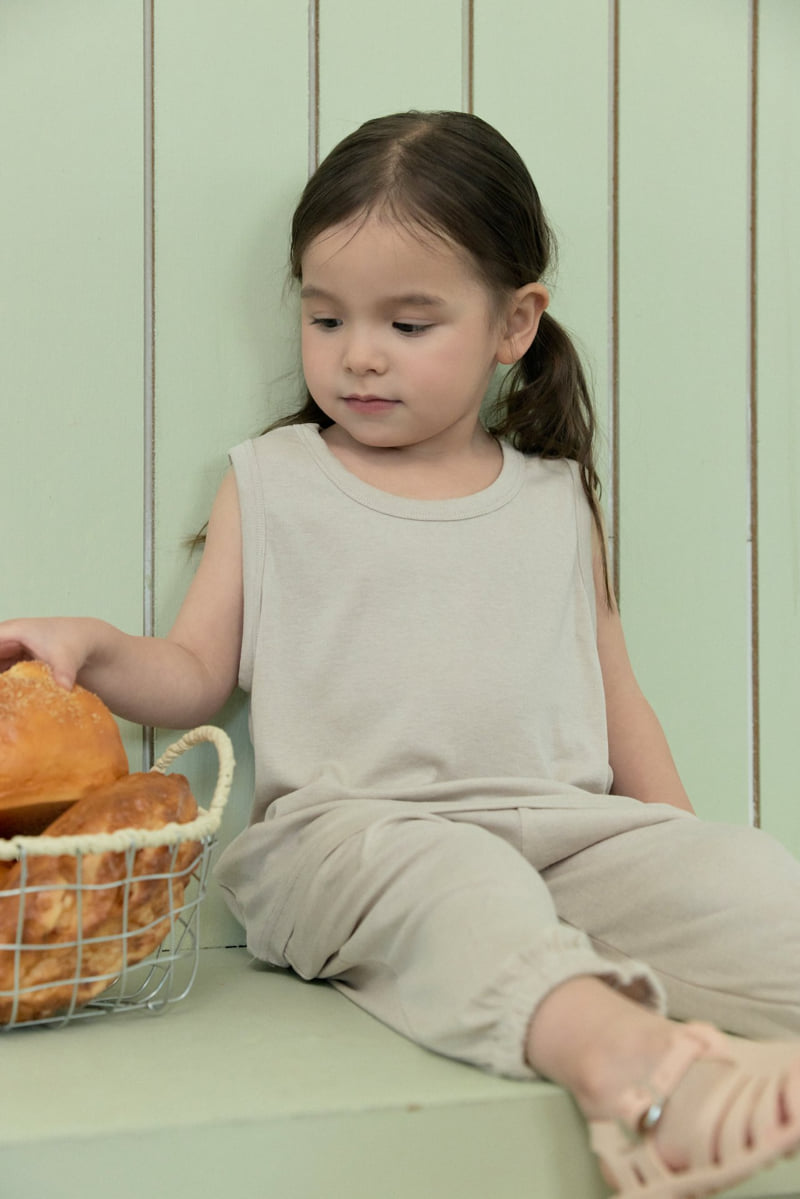 Stella & K - Korean Children Fashion - #Kfashion4kids - Boxy Sleeveless Set - 3