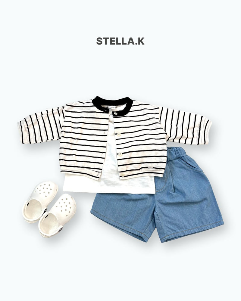 Stella & K - Korean Children Fashion - #Kfashion4kids - Denim Shorts - 9