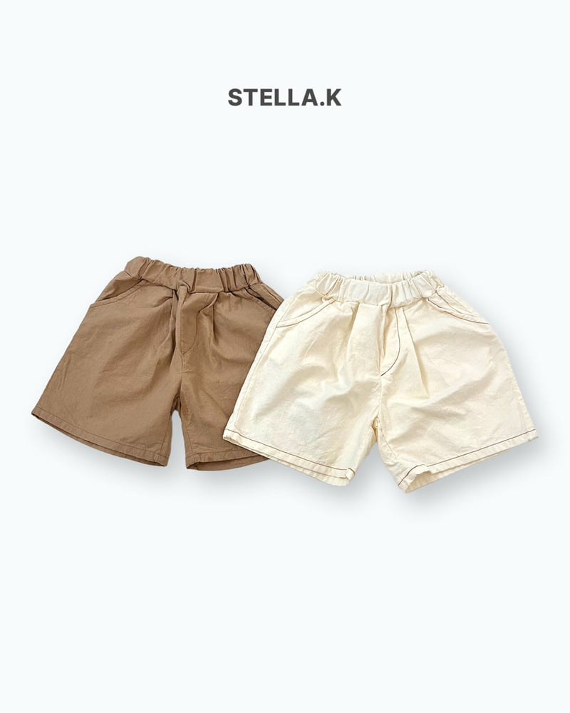Stella & K - Korean Children Fashion - #Kfashion4kids - 6-Length Linen Pants - 8