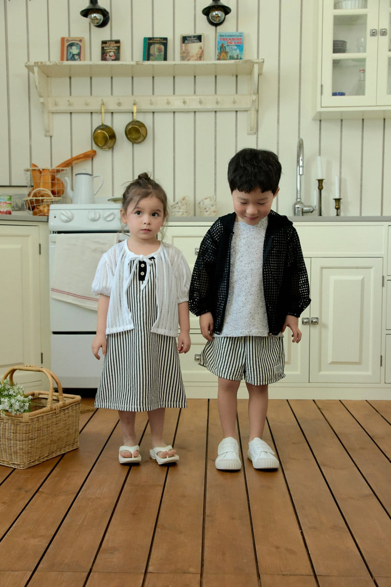 Stella & K - Korean Children Fashion - #Kfashion4kids - Stripe Shorts - 6