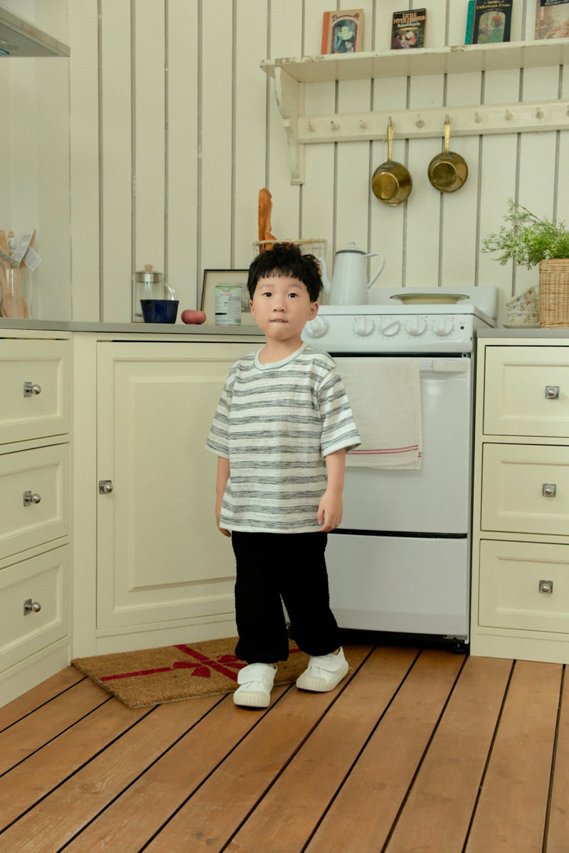 Stella & K - Korean Children Fashion - #childofig - Stripe Tee - 4