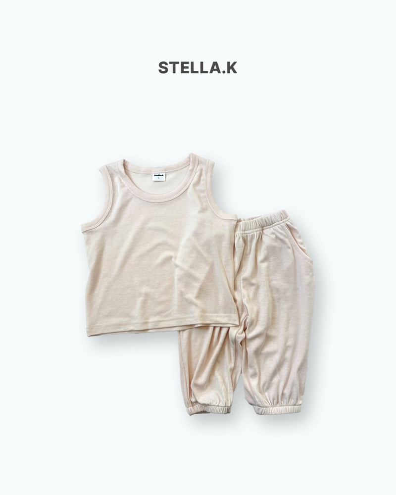 Stella & K - Korean Children Fashion - #childrensboutique - Boxy Sleeveless Set - 10