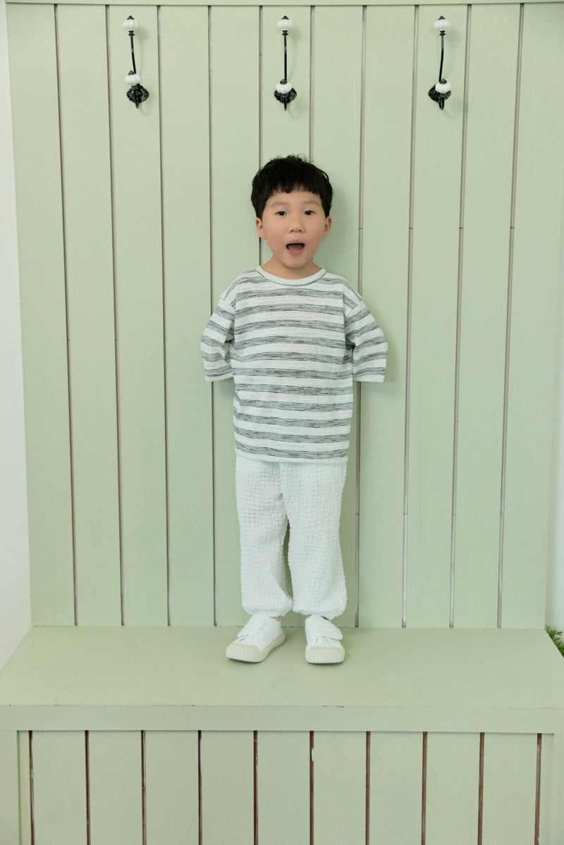 Stella & K - Korean Children Fashion - #childrensboutique - Stripe Tee - 5