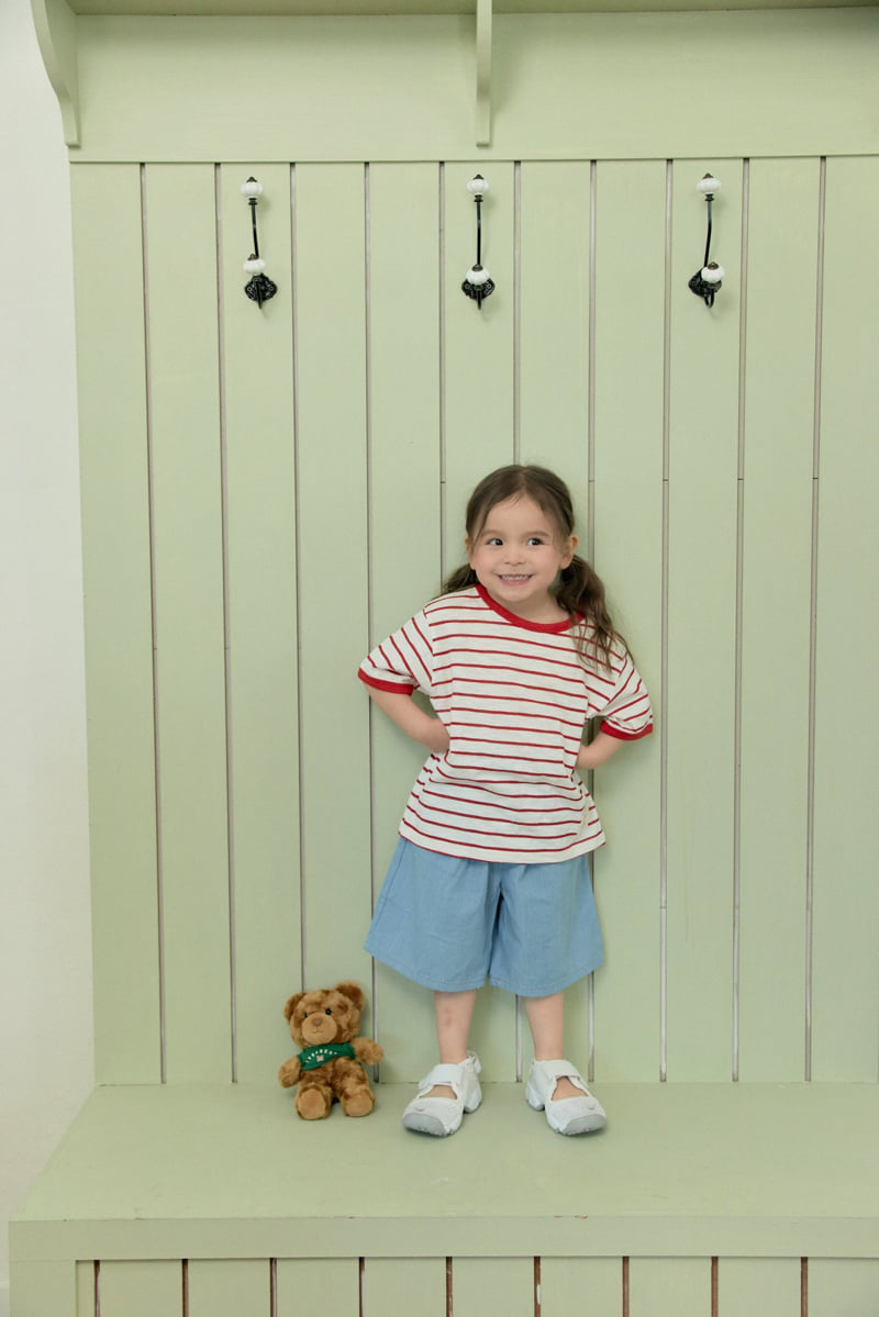 Stella & K - Korean Children Fashion - #childrensboutique - Denim Shorts - 2