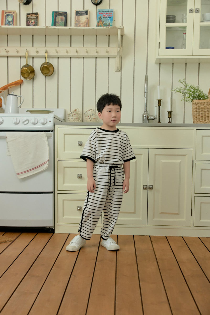 Stella & K - Korean Children Fashion - #designkidswear - Stripe Pants - 3
