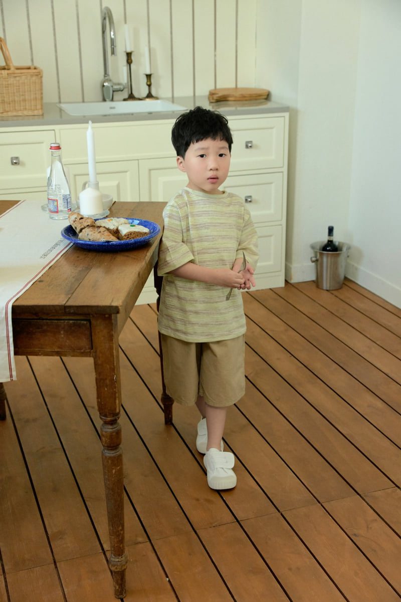 Stella & K - Korean Children Fashion - #designkidswear - Stripe Tee - 6
