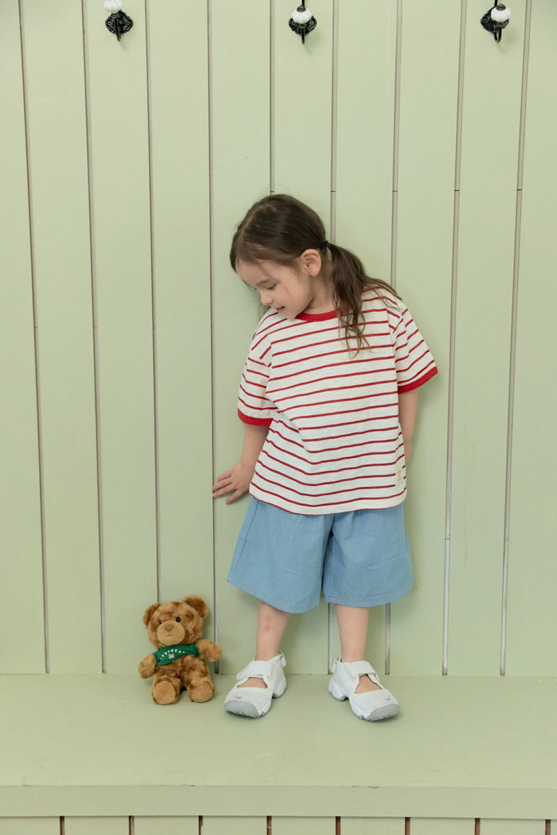 Stella & K - Korean Children Fashion - #designkidswear - Denim Shorts - 3