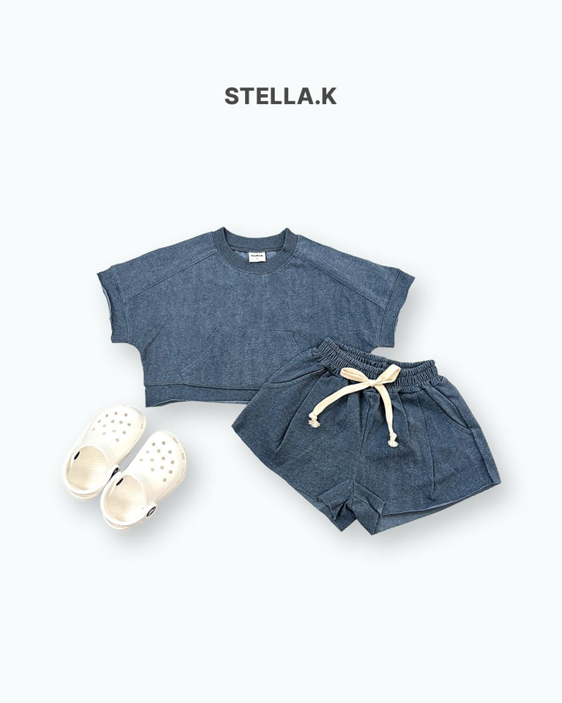 Stella & K - Korean Children Fashion - #kidsshorts - Pigment Set - 5