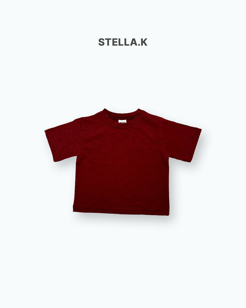 Stella & K - Korean Children Fashion - #kidsshorts - Basic Tee - 8
