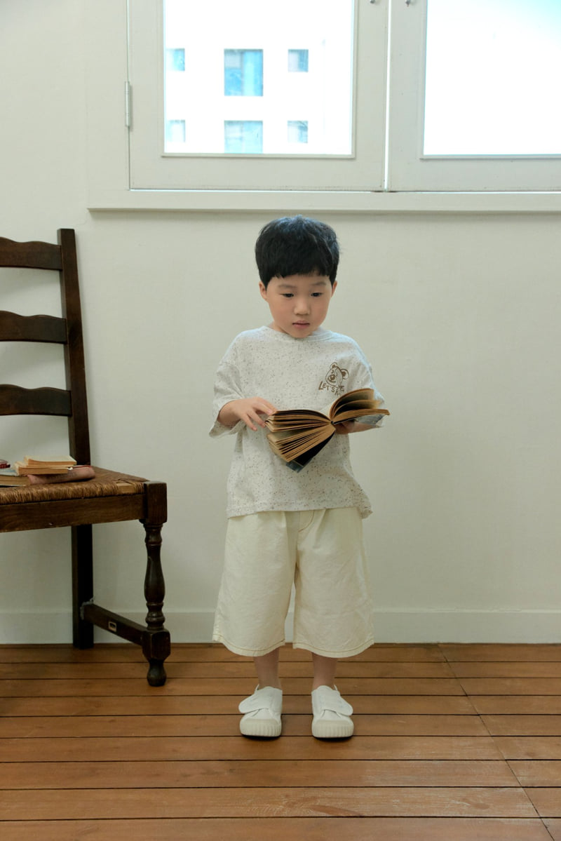 Stella & K - Korean Children Fashion - #kidsshorts - 6-Length Linen Pants - 5