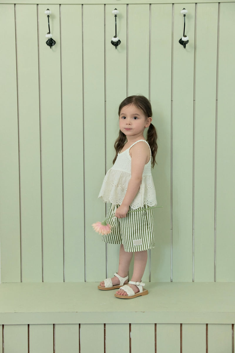 Stella & K - Korean Children Fashion - #kidsshorts - Stripe Shorts - 3