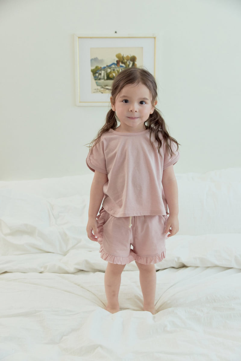 Stella & K - Korean Children Fashion - #kidsstore - Frill Lap Set - 2