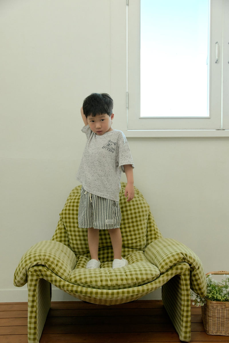 Stella & K - Korean Children Fashion - #kidsshorts - Stripe Shorts - 4