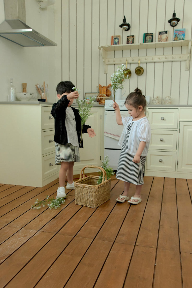 Stella & K - Korean Children Fashion - #kidzfashiontrend - Stripe Shorts - 5